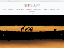 Tablet Screenshot of marinacano.com